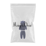 Maxbell Baby Kid Outfit Hoodie Coat Top+Pants Tracksuit Clothes Set 4-5T Dark Blue