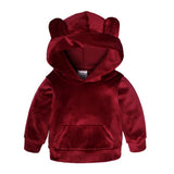 Maxbell Baby Kid Outfit Hoodie Coat Top+Pants Tracksuit Clothes Set 18-24M Red