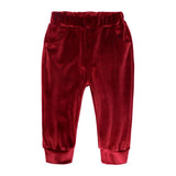 Maxbell Baby Kid Outfit Hoodie Coat Top+Pants Tracksuit Clothes Set 4-5T Red