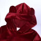 Maxbell Baby Kid Outfit Hoodie Coat Top+Pants Tracksuit Clothes Set 4-5T Red