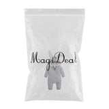 Maxbell Cotton Big Ear Bunny Zipper Jumpsuit Climbing Clothes Gray (6-9 Months)