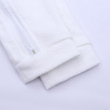Maxbell Cotton Big Ear Bunny Zipper Jumpsuit Climbing Clothes White (0-3 Months)