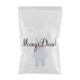 Maxbell Cotton Big Ear Bunny Zipper Jumpsuit Climbing Clothes White (0-3 Months)