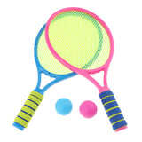 Maxbell Children Fitness Sports Toys Outdoor Fitness Equipment Tennis Racket B