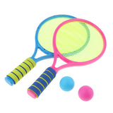 Maxbell Children Fitness Sports Toys Outdoor Fitness Equipment Tennis Racket B