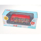 Maxbell Alloy Pull Back Bus Model Vehicles Mini Model Car Toy Boys Girls Gift Red