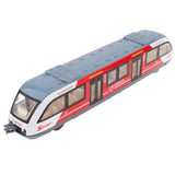 Maxbell Large Music & Light City Light Rail Transit Toy Kids Vehicles Gifts Red