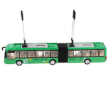 Maxbell Large Music & Light City Trolley Bus Toy Kids Vehicles Playset Gifts  Green