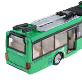 Maxbell Large Music & Light City Trolley Bus Toy Kids Vehicles Playset Gifts  Green