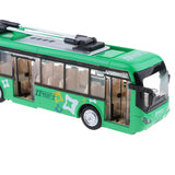 Maxbell Large Music & Light City Trolley Bus Toy Kids Vehicles Playset Gifts  Green