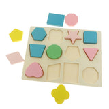 Maxbell Wooden Color Shape Puzzle Early Developmental Toys for Babies Toddlers