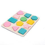 Maxbell Wooden Color Shape Puzzle Early Developmental Toys for Babies Toddlers