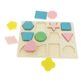 Maxbell Wooden Color Shape Puzzle Early Developmental Toys for Babies Toddlers