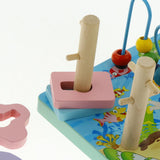 Maxbell Geometry Shape Block Early Educational Intelligence Development Toy Winding
