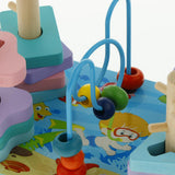 Maxbell Geometry Shape Block Early Educational Intelligence Development Toy Winding