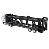Maxbell 1:50 Alloy Diecast Trailer Truck Pull Back Carrier Vehicle Kids Toy  White