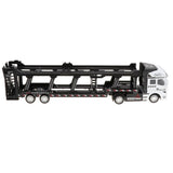Maxbell 1:50 Alloy Diecast Trailer Truck Pull Back Carrier Vehicle Kids Toy  White