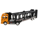 Maxbell 1:50 Alloy Diecast Trailer Truck Pull Back Carrier Vehicle Kids Toy  Orange