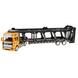 Maxbell 1:50 Alloy Diecast Trailer Truck Pull Back Carrier Vehicle Kids Toy  Orange