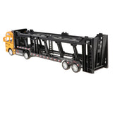 Maxbell 1:50 Alloy Diecast Trailer Truck Pull Back Carrier Vehicle Kids Toy  Orange