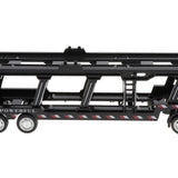 Maxbell 1:50 Alloy Diecast Trailer Truck Pull Back Carrier Vehicle Kids Toy  Black