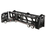 Maxbell 1:50 Alloy Diecast Trailer Truck Pull Back Carrier Vehicle Kids Toy  Black