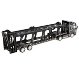Maxbell 1:50 Alloy Diecast Trailer Truck Pull Back Carrier Vehicle Kids Toy  Black