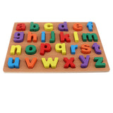Max Wooden Jigsaw Puzzle Board Kids/Baby Cognitive Toy Lowercase Letters