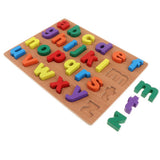 Max Wooden Jigsaw Puzzle Board Kids/Baby Cognitive Toy Lowercase Letters