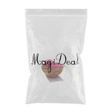 Maxbell 1/6 Dollhouse Miniature Bird Nest with Eggs for Fairy Garden Decor Pink