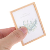 Maxbell 1/12 Dollhouse Resin Photo Frame with Picture Living Room Decoration A