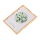 Maxbell 1/12 Dollhouse Resin Photo Frame with Picture Living Room Decoration C