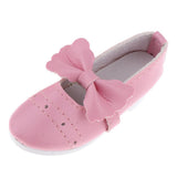 Max 1/3 BJD Shoes Bowknot High Heels for Dollfie Girl Dress-up Accessory Pink