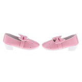 Max 1/3 BJD Shoes Bowknot High Heels for Dollfie Girl Dress-up Accessory Pink