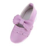 Max 1/3 BJD Shoes Bowknot High Heels for Dollfie Girl Dress-up Accessory Purple
