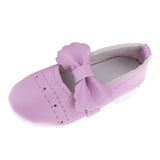 Max 1/3 BJD Shoes Bowknot High Heels for Dollfie Girl Dress-up Accessory Purple