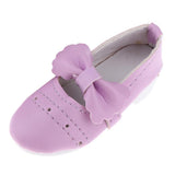 Max 1/3 BJD Shoes Bowknot High Heels for Dollfie Girl Dress-up Accessory Purple