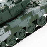 Max 1:72 Main Battle Tank Model Army Tank Toy German Leopard 2A6 Tank Green