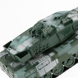 Max 1:72 Main Battle Tank Model Army Tank Toy German Leopard 2A6 Tank Green