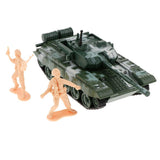 Max 1:72 Main Battle Tank Model Army Tank Toy Chinese T99 Tank Green