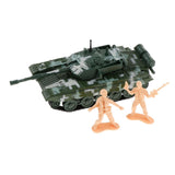 Max 1:72 Main Battle Tank Model Army Tank Toy Chinese T99 Tank Green