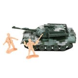 Max 1:72 Main Battle Tank Model Army Tank Toy American M1A2 Tank Green