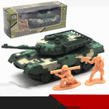 Max 1:72 Main Battle Tank Model Army Tank Toy American M1A2 Tank Green
