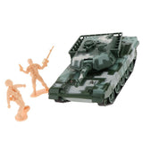 Max 1:72 Main Battle Tank Model Army Tank Toy American M1A2 Tank Green