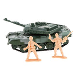 Max 1:72 Main Battle Tank Model Army Tank Toy American M1A2 Tank Green