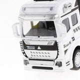 Max Friction Powered Transport Car Carrier Truck Toy for Boys Girls White