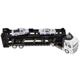 Max Friction Powered Transport Car Carrier Truck Toy for Boys Girls White