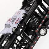 Max Friction Powered Transport Car Carrier Truck Toy for Boys Girls White
