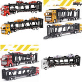 Max Friction Powered Transport Car Carrier Truck Toy for Boys Girls White