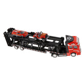 Max Friction Powered Transport Car Carrier Truck Toy for Boys Girls Red